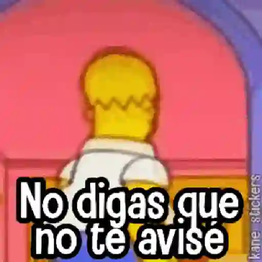 No digas que no te avise kane stickers