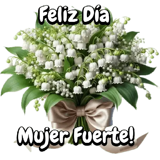 Feliz Dia Mujer Fuerte!