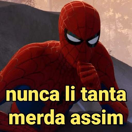 nunca li tanta merda assim