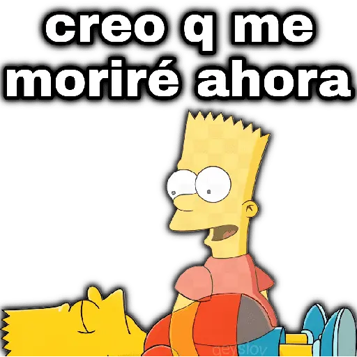 creo q me moriré ahora geyslov