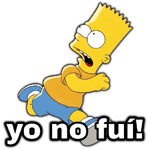 yo no fuí!
