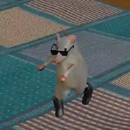 🐭 ratón Milton 🐀 Bailando 🪩 2