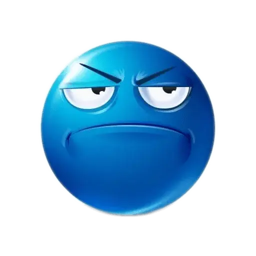 Emoji azul 🔵 10