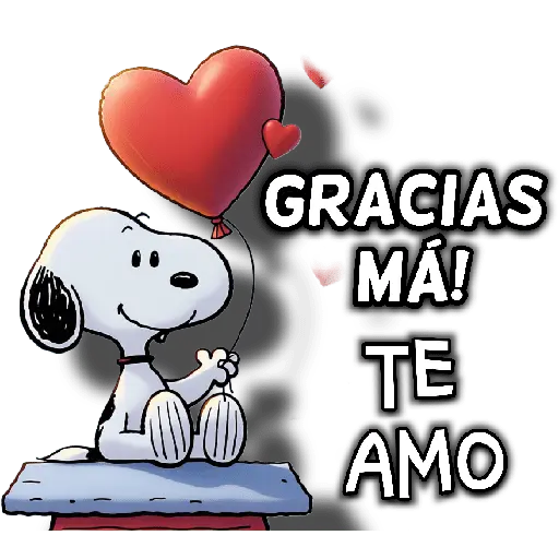 Snoopy día de la madre 19