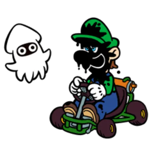 Mario Kart Stickers 4