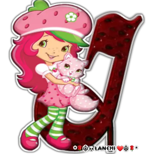 Abecedario Chica 🍓 3