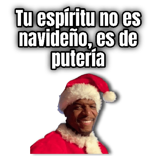 Tu espíritu no es navideño, es de putería