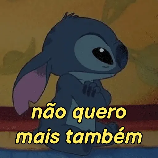 Stitch reagindo 💙 16