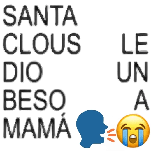 Santa Claus le dio un 💋 a mamá 8