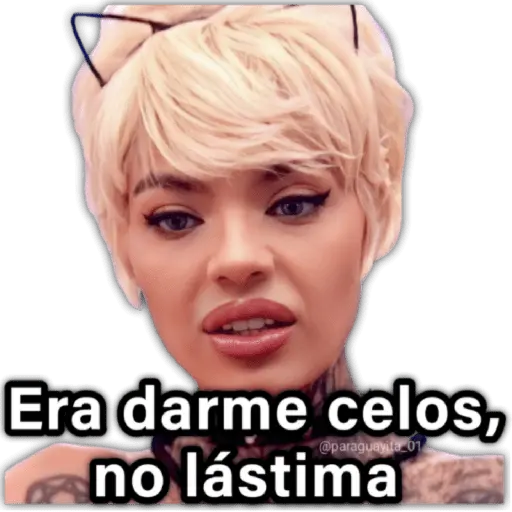 Era darme celos, @paraguayita 01 no lástima
