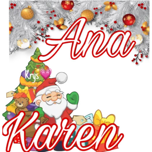 Christmas names ll (by Krys ) 2