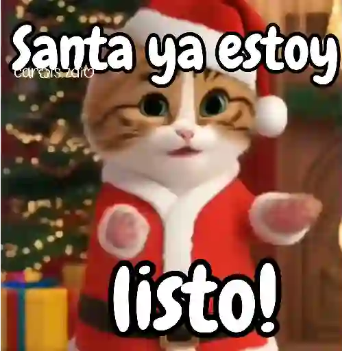 Santa ya estoy Carais Zdro listo!