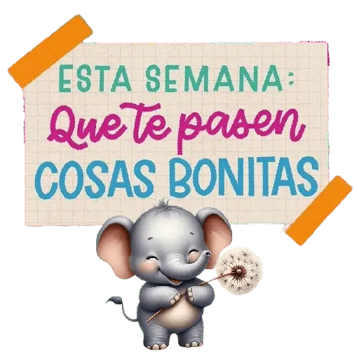 ESTA SEMANA: Que te pasen COSAS BONITAS