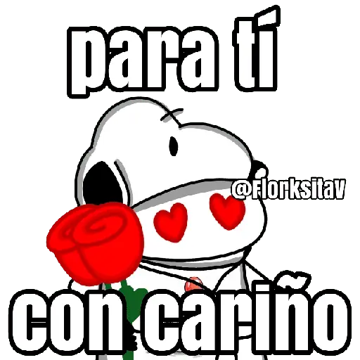 para ti @Florksitav con cariño