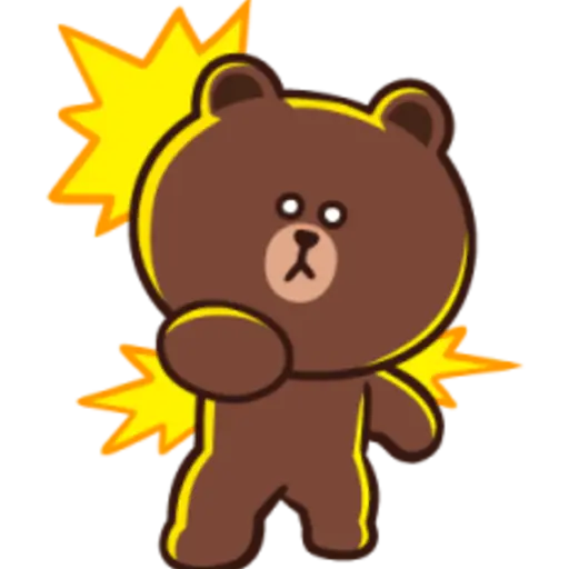 BROWN Effect Stickers 14