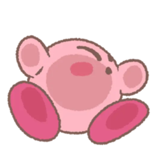 Kirby's Puffball Sticker Set 22