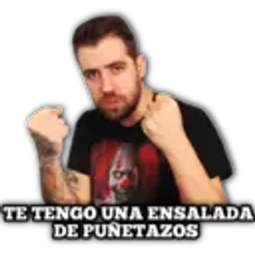 TE TENGO UNA ENSALADA
DE PUÑETAZOS