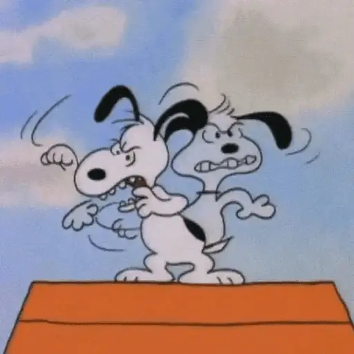 🐾Snoopy enojado 😡 3 🦴 19