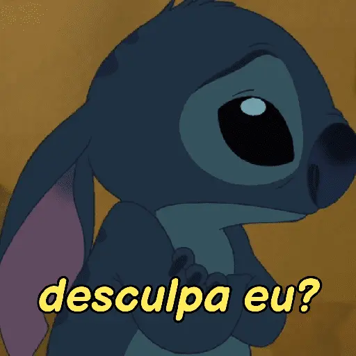 Stitch reagindo 💙 11