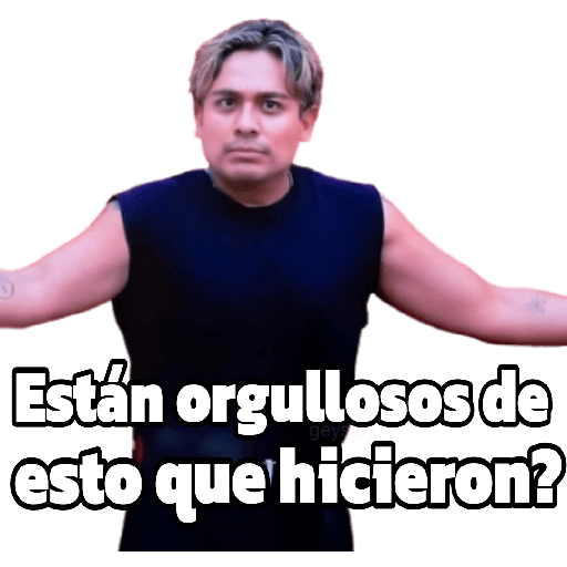 geystow Están orgullosos de esto que hicieron?