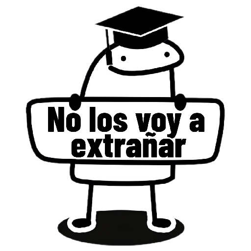 No los voy a extrañar