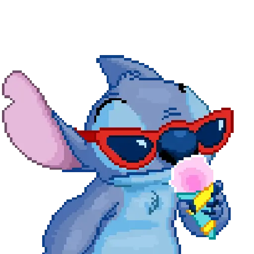 lilo stitch pixel gif 🍿 11