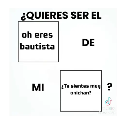 Ooh eres bautista eres Otaku 🍃 3