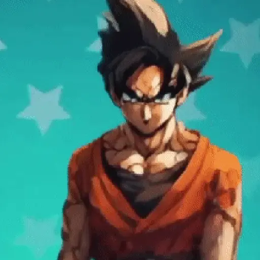 Goku bailando Random😜 6