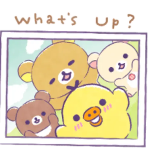 Rilakkuma, Always By Your Side stickers 5