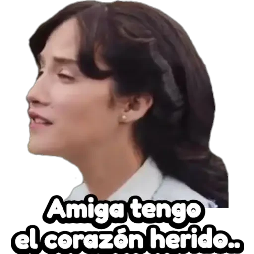 Amiga tengo el corazón herido..