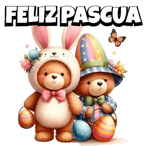 🥚FELIZ PASCUA🐰 🧸🌷🐰 4