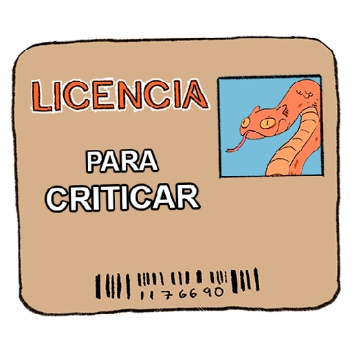 LICENCIA PARA CRITICAR 1176690