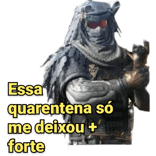 Essa quarentena só me deixou + forte