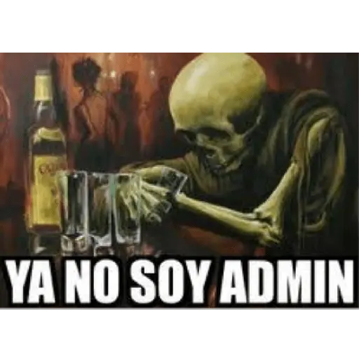 Ya no soy admin 13