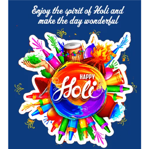 Enjoy the spirit of Holi and make the day wonderful HAPPY Holl
