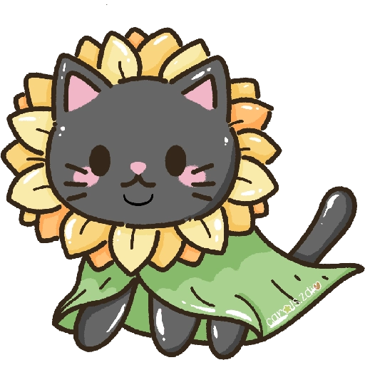 Flores amarillas michi cute🌼🌻 5