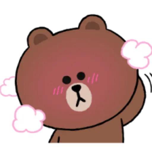 LINE FRIENDS Max Love Stickers 23