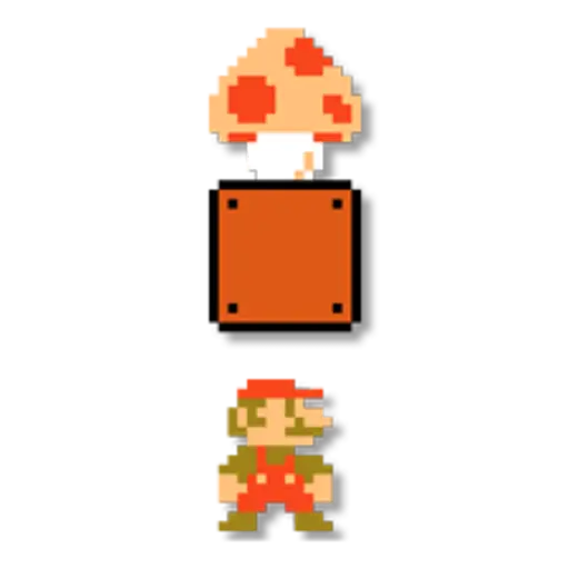 Super Mario Bros. 8-Bit Stickers 9