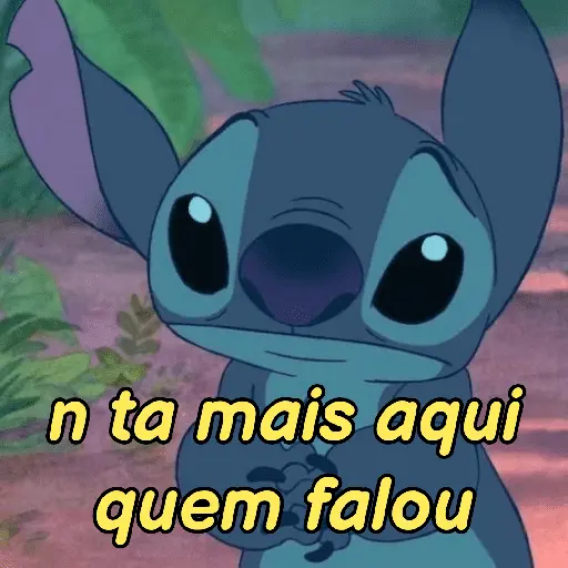 Stitch reagindo 💙 10