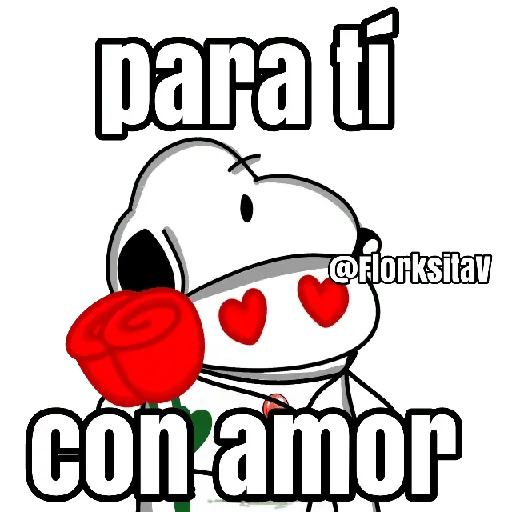 Flork - snoopy 🌹