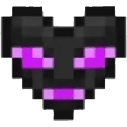 Minecraft heart ❤🟥 26