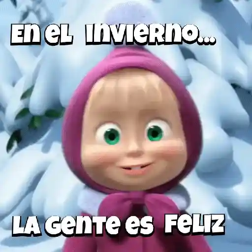 Frío con Masha ❄️ 8