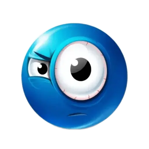 Emoji azul 🔵 12
