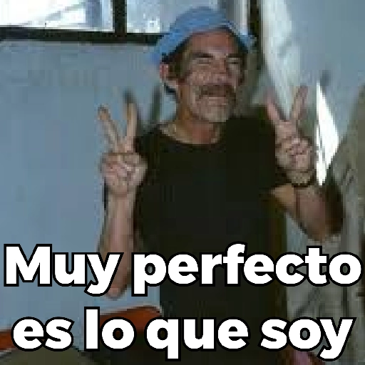 Muy perfecto es lo que soy