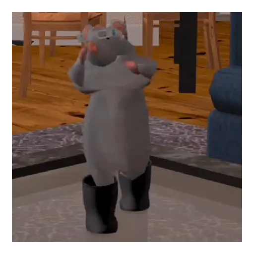 Rata bailando 🐀 9