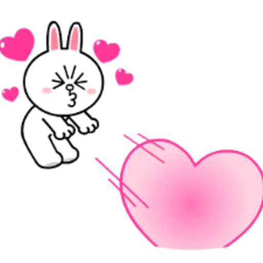 Brown & Cony Heart Melting Romance 18
