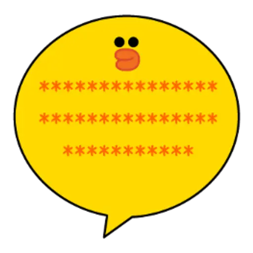 BROWN & FRIENDS Message Stickers 14