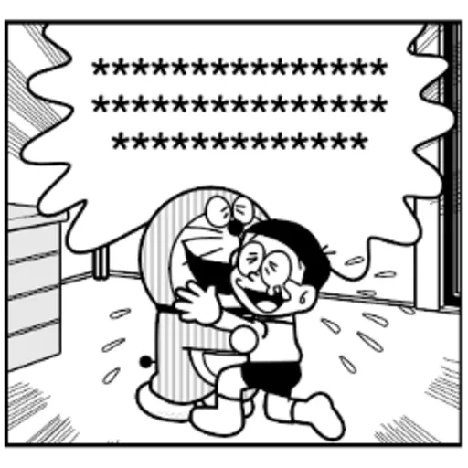 Manga Stickers: Doraemon 34