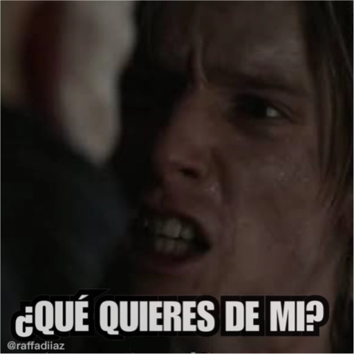 ¿QUÉ QUIERES DE MI?
@raffadiiaz