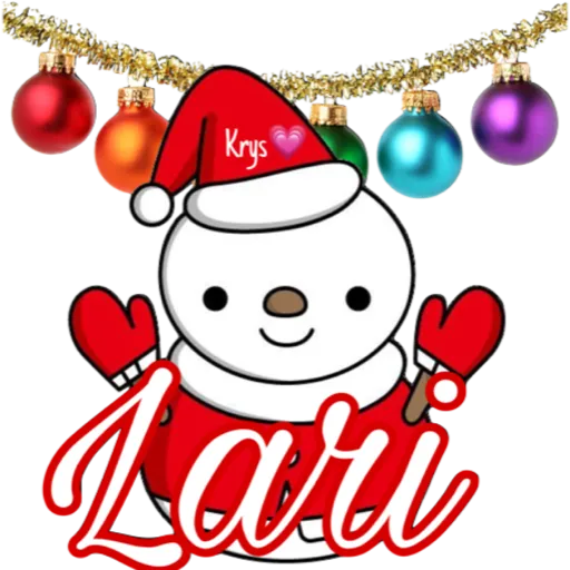Christmas names ll (by Krys ) 6